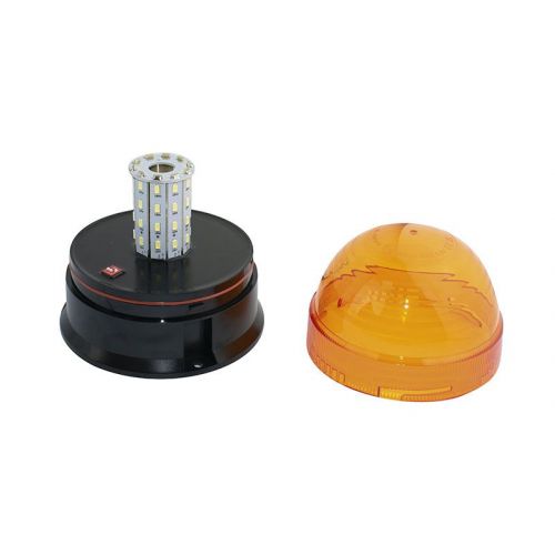 Gyrophare & feu à éclats à LED à base plate 12-24V Multifonction - Parts & Go