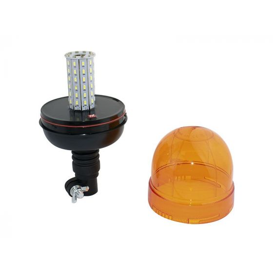Gyrophare & feu à éclats à LED à hampe 12-24V Multifonction - Parts & Go