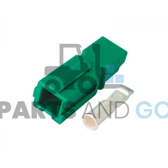 Connecteur-Prise unipolaire 75a vert - Parts & Go