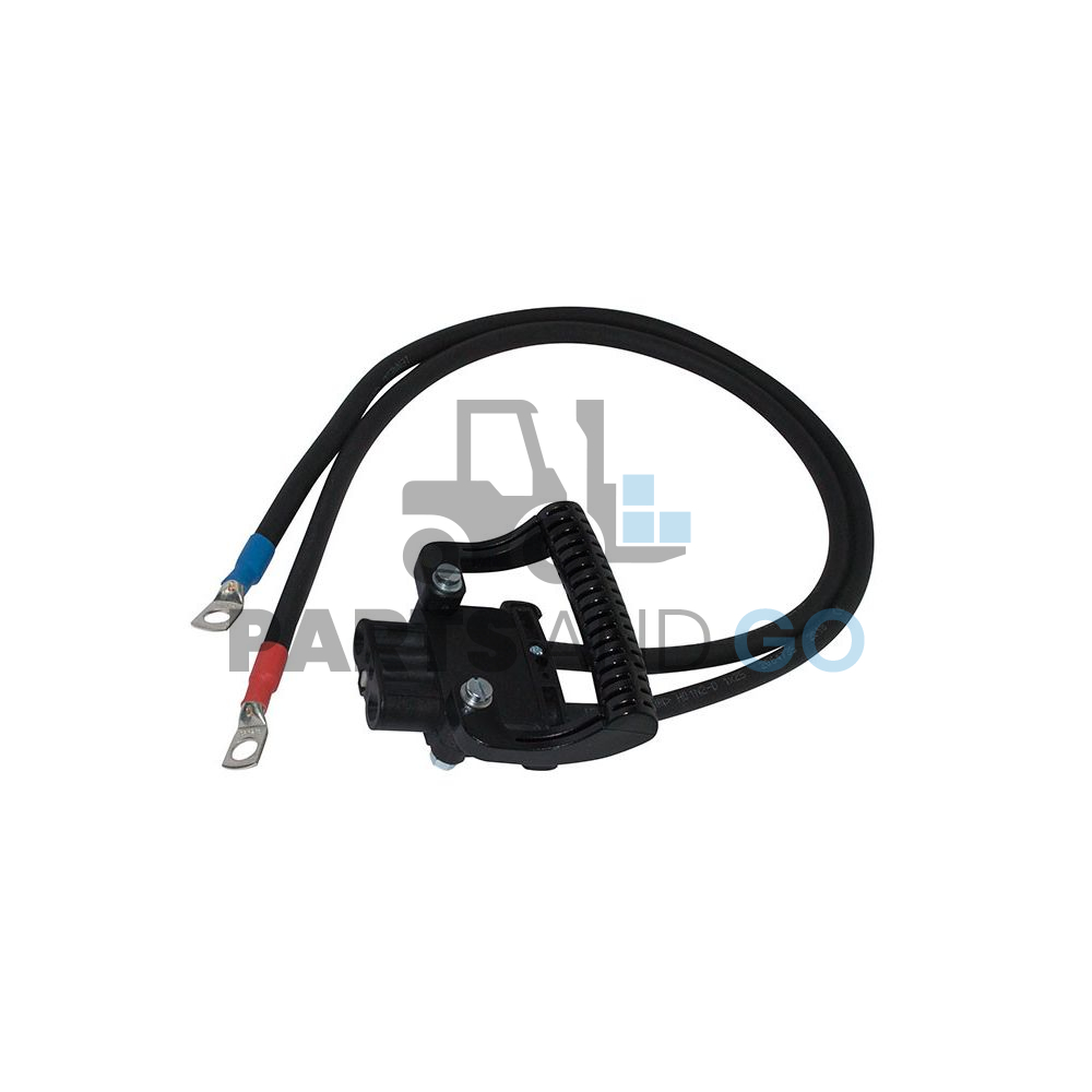 Connecteur-Prise Fem80ADin Femelle avec poignée cablé avec 70cm de cable 25 mm2 cosse 10mm - Parts & Go