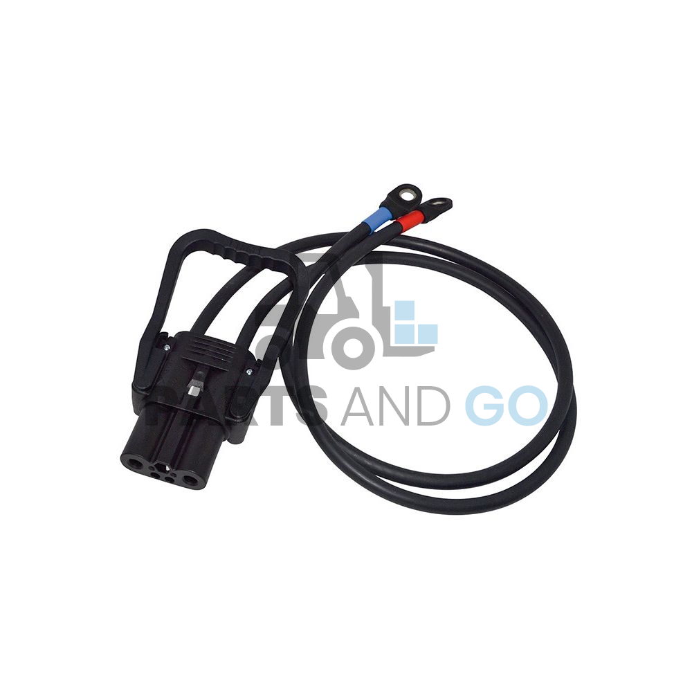 Connecteur-Prise FEM160A Femelle avec poignée cablé avec 50cm de cable 25mm2 cosses de 10mm et manchons - Parts & Go