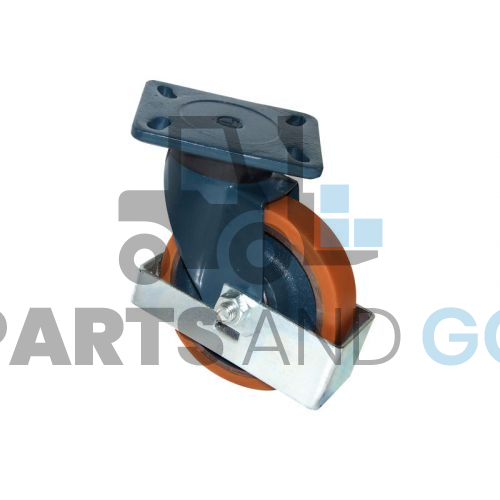 Roulette pivotante (Stabilisateur) Dimension du galet 150x40 Monté sur Pramac-Lifter - Parts & Go