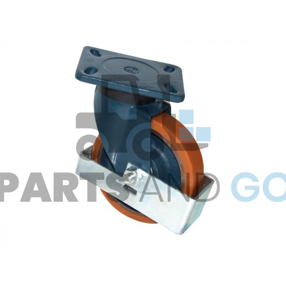 Roulette pivotante (Stabilisateur) Dimension du galet 150x40 Monté sur Pramac-Lifter - Parts & Go