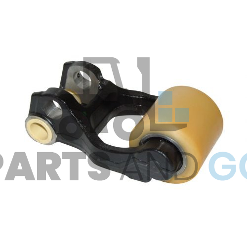 Chape de roue équipée pour montage galet simple, 85x80/82 monté sur Still EXU-H - Parts & Go