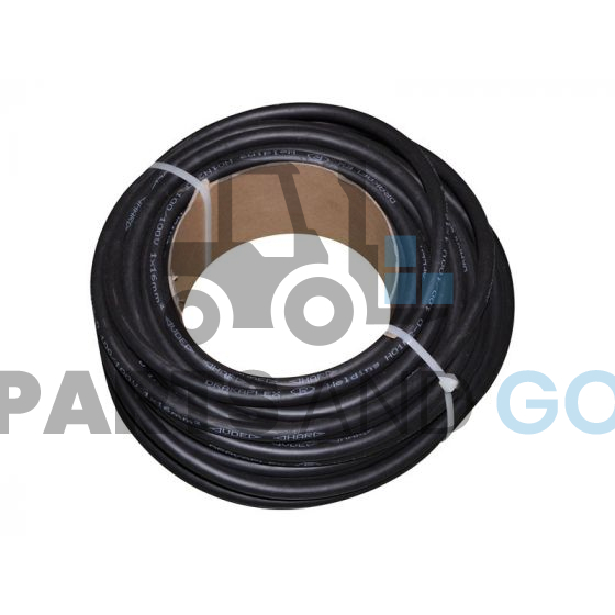 Cable souple noir 16 mm2 (prix au mètre vendu par bobine de 25m) - Parts & Go