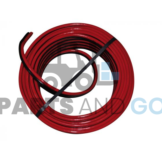 Cable souple biconducteur 10mm2 (prix au mètre vendu par bobine de 25m) - Parts & Go