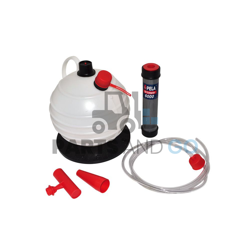 Pompe à vidanger aspiration d'huile ou d'eau de batterie - Parts & Go