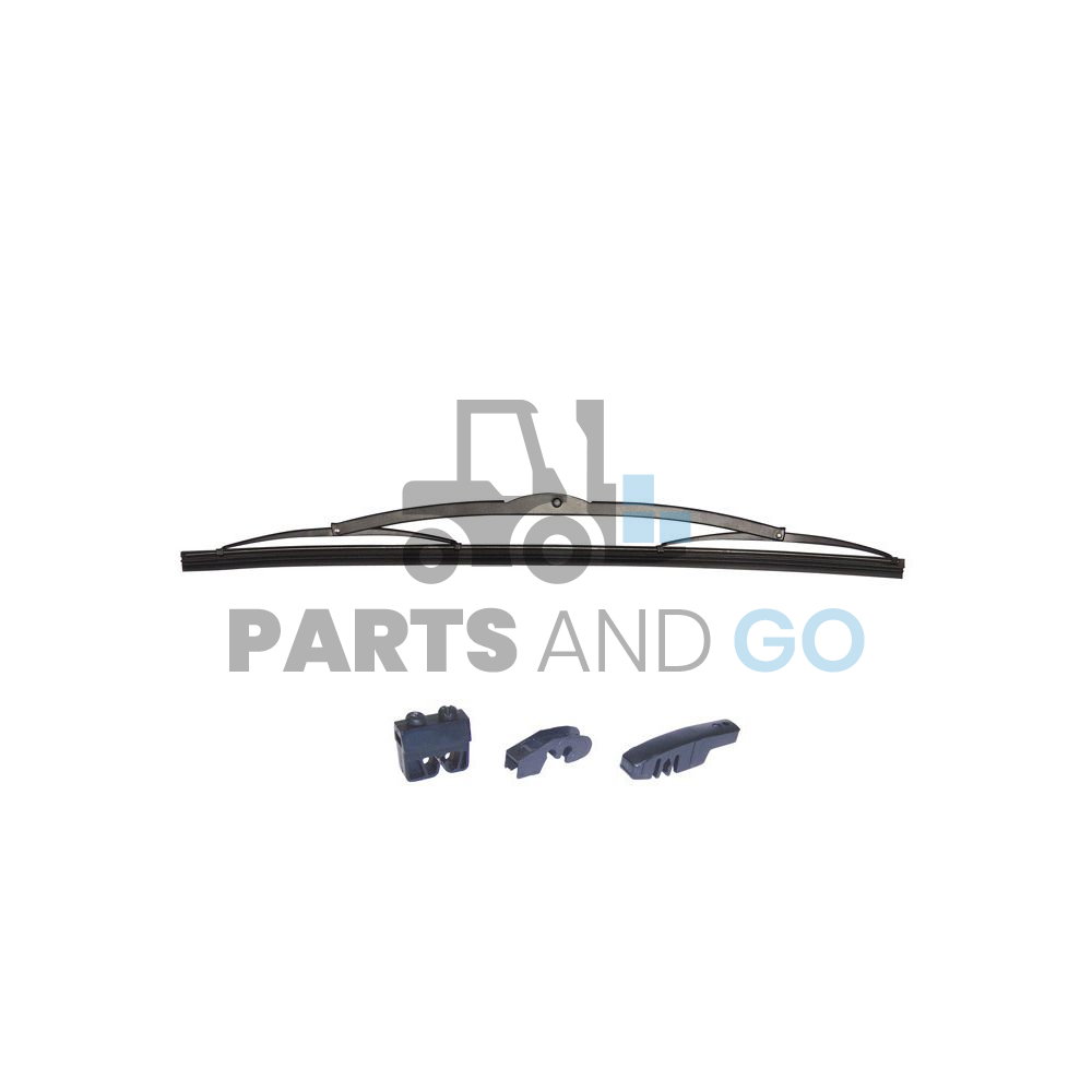Balai d'essuie-glace universel pour tracteurs, Type 01, Longueur 400mm - Parts & Go