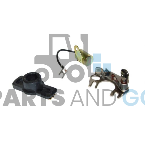 Kit d'allumage (Vis platinée, condensateur et rotor) pour moteur Mitsubishi 4g32, 4g33, 4g52 et 4g54 - Parts & Go