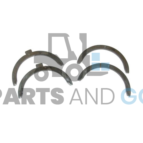 Kit de 3 cales latérales std pour moteur Toyota 4P - Parts & Go