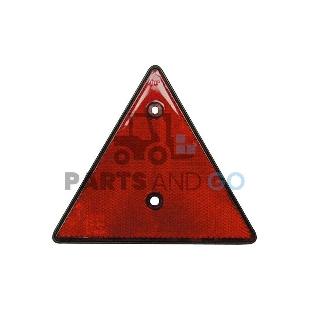 catadioptre triangulaire rouge - Parts & Go
