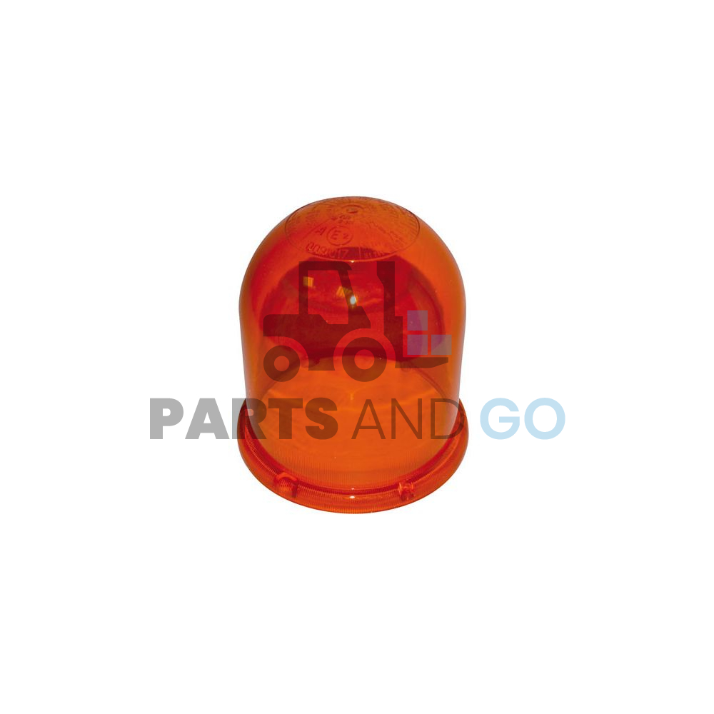 Cabochon de gyrophare ref: E109V (ambre) - Parts & Go