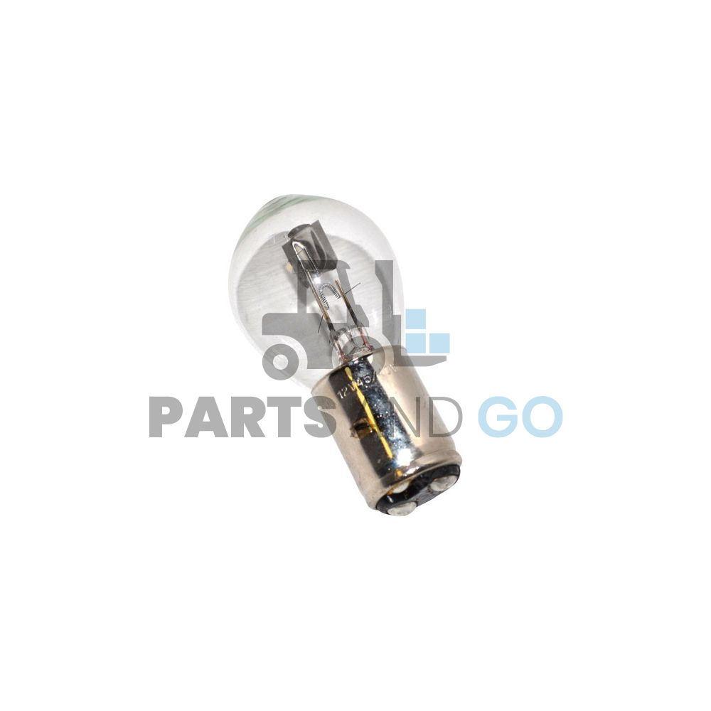 Lampe - Ampoule, BA20D 12Volts, 45/40W, diamètre 36mm, hauteur 70mm - Parts & Go