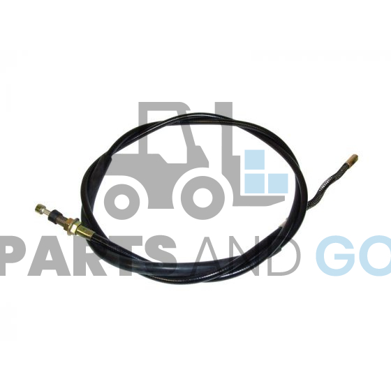 Câble de frein, droit, longueur 2325 mm monté sur chariot élévateur Mitsubishi FD/G20-25 - Parts & Go