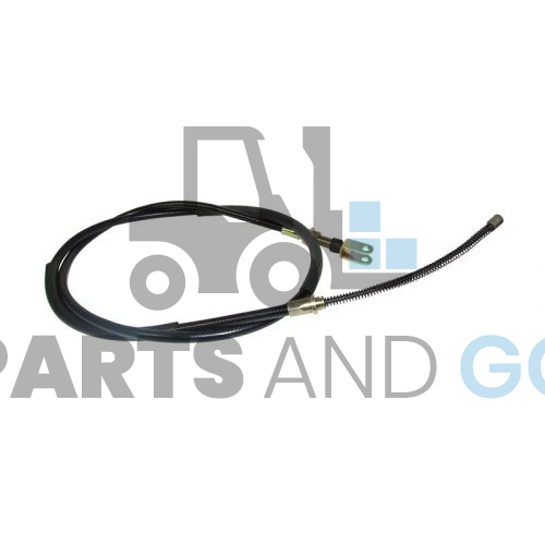 Câble de frein, droit, longueur 1,20m, monté sur chariot élévateur Toyota 7FD/G20-30 - Parts & Go