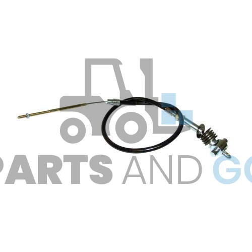Câble de frein, monté sur chariot élévateur électrique Linde E15/16/18 serie 322 - Parts & Go