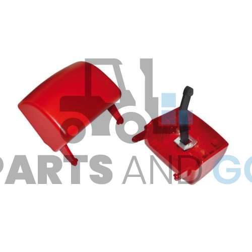 Bouton de sécurité rouge Monté sur Transpalettes Electriques BT P20 - Parts & Go