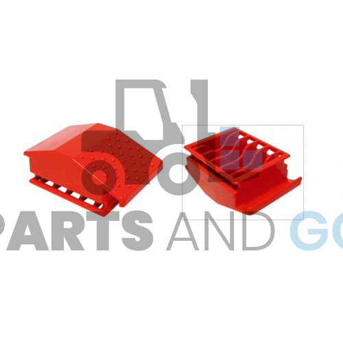 Bouton de sécurité rouge monté sur transpalettes électriques Mic Jungheinrich - Parts & Go