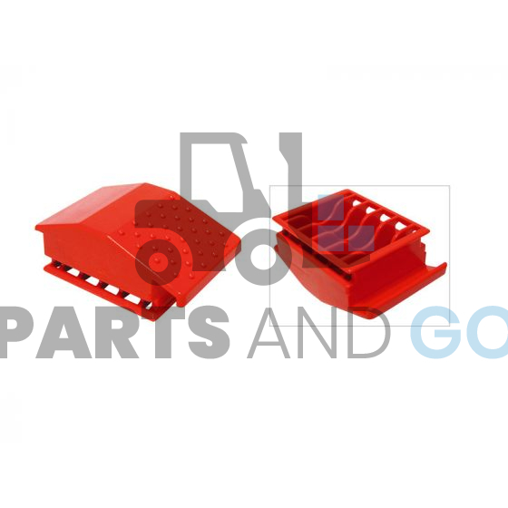 Bouton de sécurité rouge monté sur transpalettes électriques Mic Jungheinrich - Parts & Go