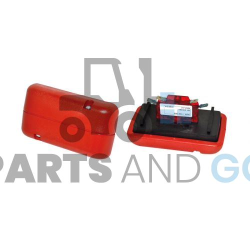 Bouton de sécurité Rouge monté sur Transpalette Electrique Lansing - Parts & Go