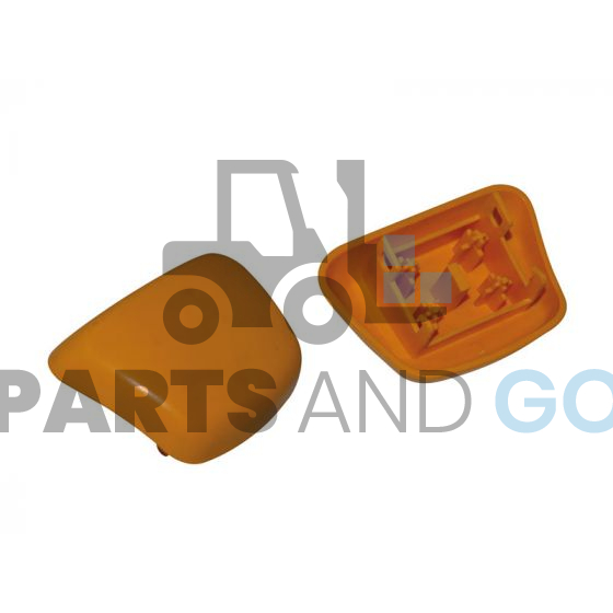 Bouton de sécurité Orange Monté sur Transpalettes Electriques Atlet - Parts & Go