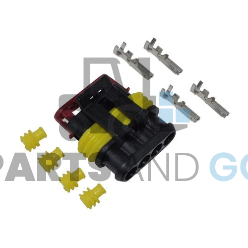 Kit connecteur étanche 4 voies complet - Parts & Go