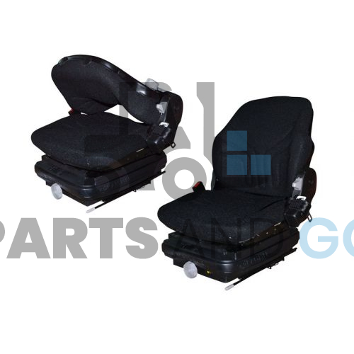 Siège Grammer MSG85/721 en tissu avec microcontact et ceinture pour chariot élévateur - Parts & Go