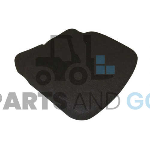 Coussin-Assise de siège Grammer Maximo M® en tissu noir pour chariot élévateur - Parts & Go