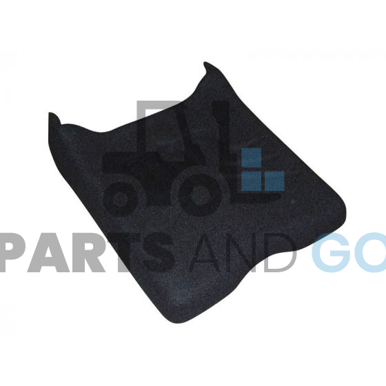 Coussin-Assise de siège Grammer MSG20® étroit en tissu noir pour chariot élévateur - Parts & Go