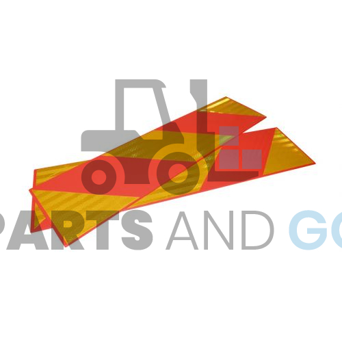 Kit de 2 Dispositifs europeen 565x130 Pour tracteurs et camions - Parts & Go