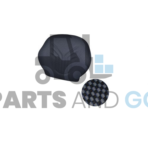 Dossier de siège Grammer Primo® M, XM, L, XL nouveau tissu (Bleu & Noir) pour Chariot élévateur - Parts & Go