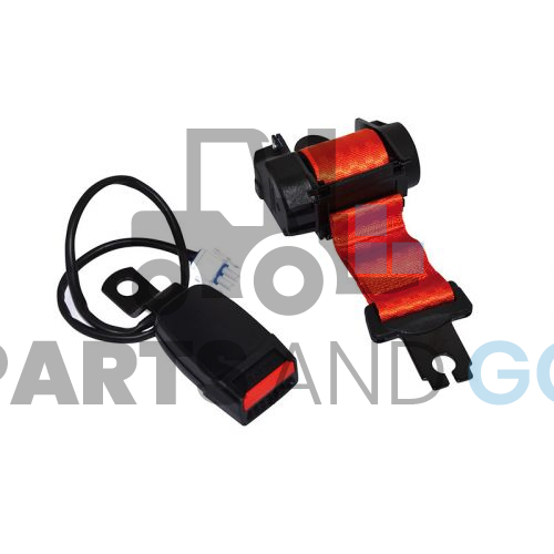 Ceinture de sécurité orange côté gauche Primo® (siège pour chariot élévateur) - Parts & Go