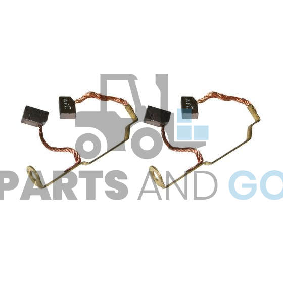 Kit balais (charbons) moteur pour Moteur Hpi, dimension 6,95x12,4x20,3mm - Parts & Go