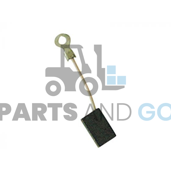 Balai (charbon) moteur Dimension 6.3x16x25mm - Parts & Go