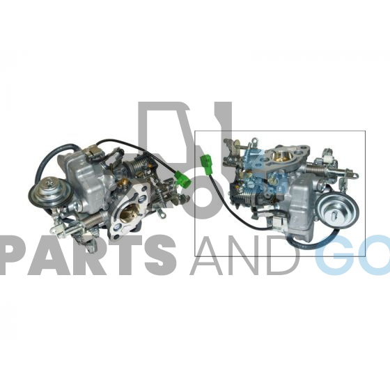 Carburateur gaz Aisan monté sur toyota moteur 4Y et 5K - Parts & Go