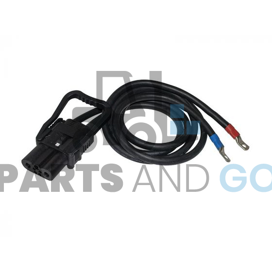 Connecteur-Prise FEM320A femelle câblé avec poignée 1,5 m de câble 70mm2 cosses de 10 et manchons - Parts & Go