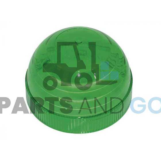 Cabochon pour Gyrophare multifonction ref: E1804 (Vert) - Parts & Go
