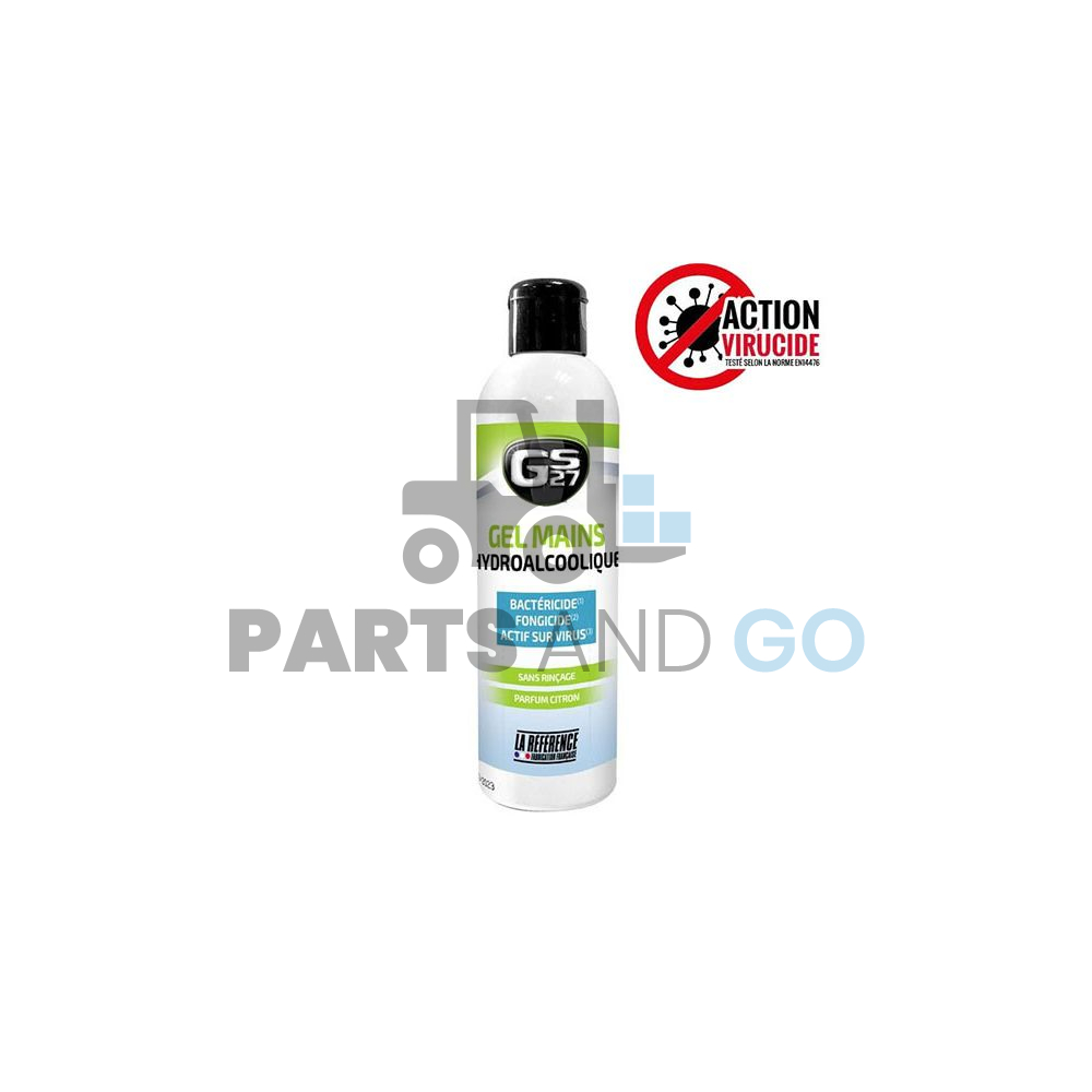 Gel hydroalcoolique 250ml - Parts & Go