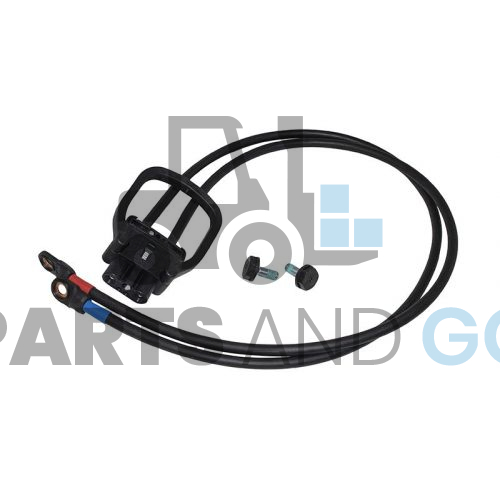 Connecteur-Prise Fem80ADin Femelle cablé avec 1m de cable 25mm2 cosses de 10mm et manchons - Parts & Go