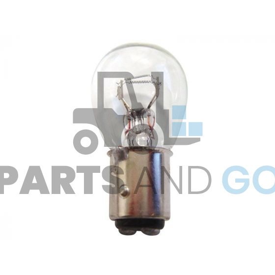 Lampe poirette 2 filaments BAY15D 24Volts - 21/5W ø.26,5 mm - Parts & Go