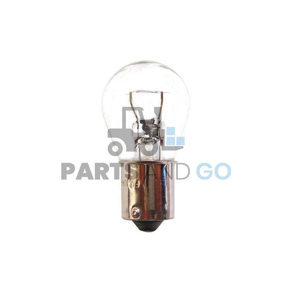Lampe - Ampoule 1 Filament, BA15S, 12Volts, 21W, diamètre 26,5mm - Parts & Go