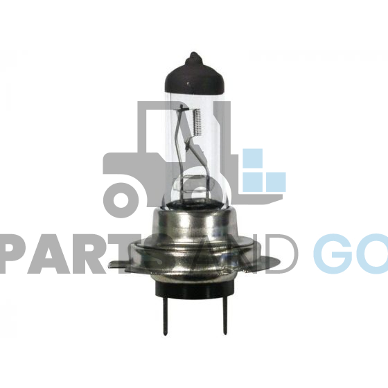 Lampe - Ampoule H7, culot PX26D, 12volts, 55W, hauteur 55,7mm - Parts & Go