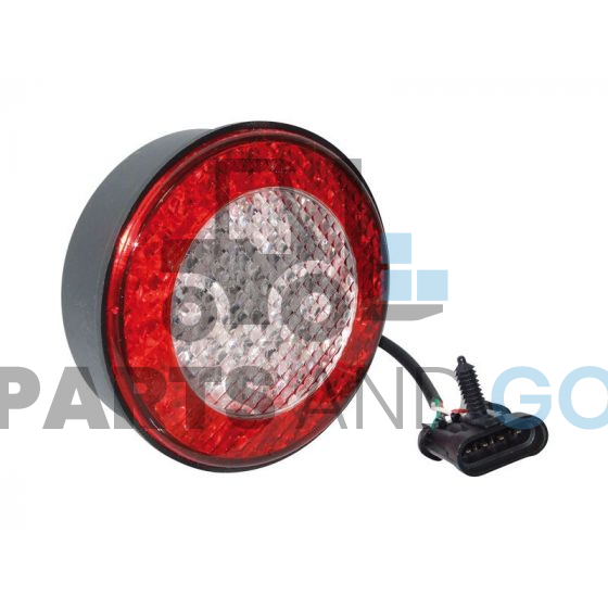 Feu arrière à LED Direction, Stop et recul Linde (391-392-393-394-395-396) - Parts & Go