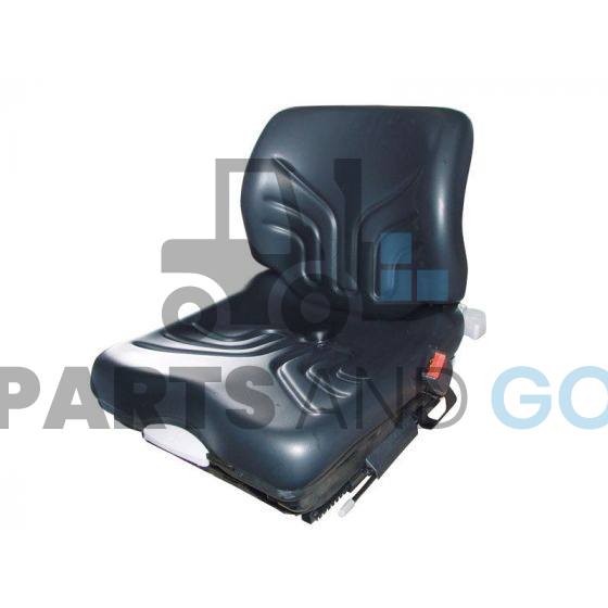 Siège Grammer MSG20® large en PVC avec microcontact et ceinture pour chariot élévateur - Parts & Go