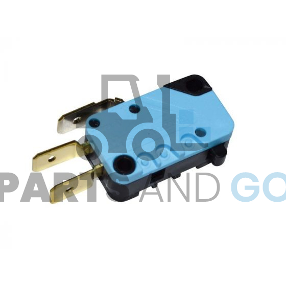 Microcontact crouzet cosses de 6,3mm W3(6,35x0.8) - Parts & Go