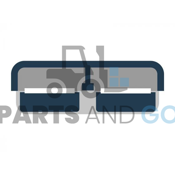 Connecteur-Prise de batterie RB350, Bleu, montage sur câble de 70mm2, 350A, 600Volts max - Parts & Go