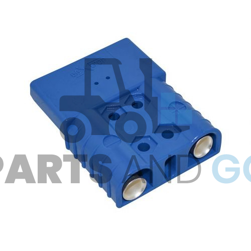 Connecteur-Prise de batterie XBE160, Bleu, montage sur câble de 50mm2, 160A, 150Volts max - Parts & Go