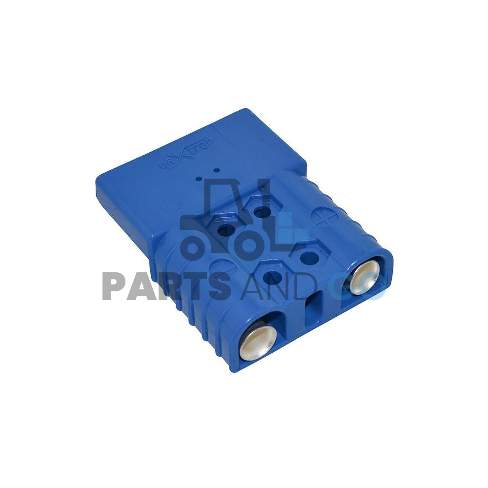 Connecteur-Prise de batterie XBE160, Bleu, montage sur câble de 50mm2, 160A, 150Volts max - Parts & Go