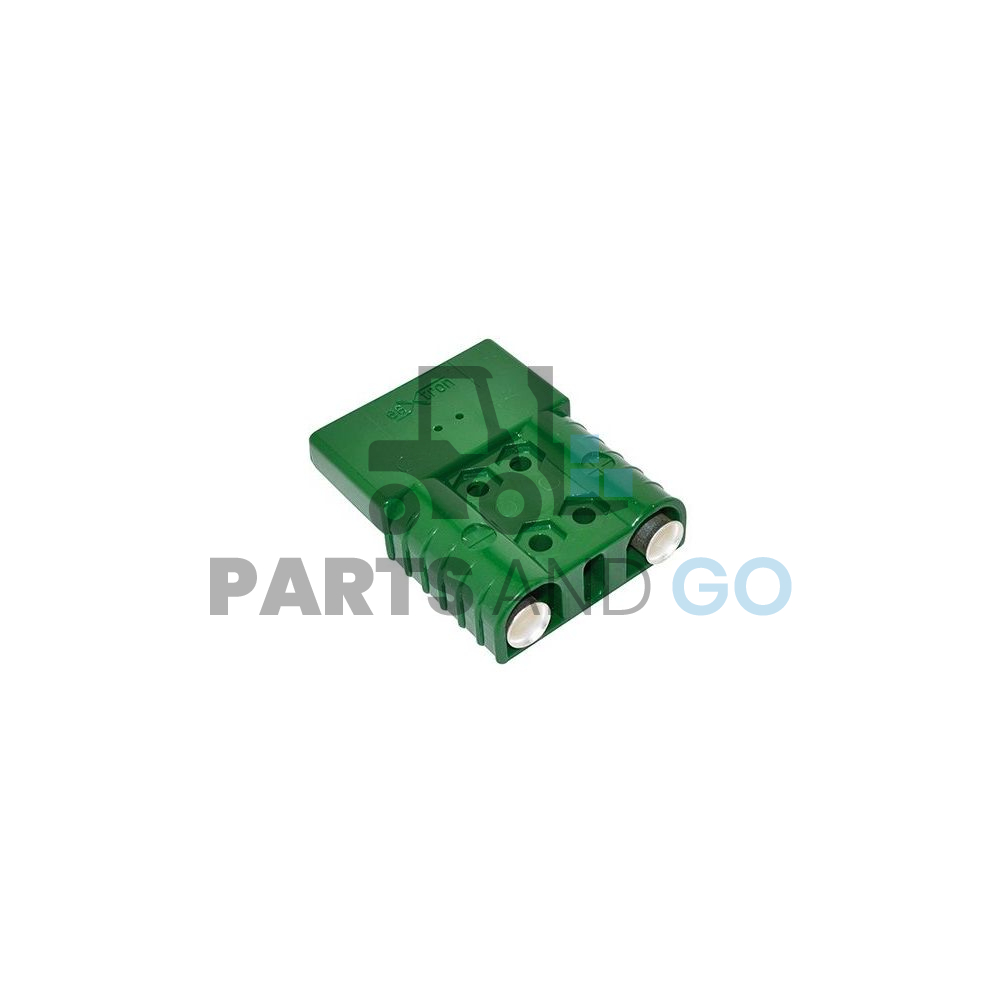 Connecteur-Prise de batterie XBE160, Vert, montage sur câble de 50mm2, 160A, 150Volts max - Parts & Go