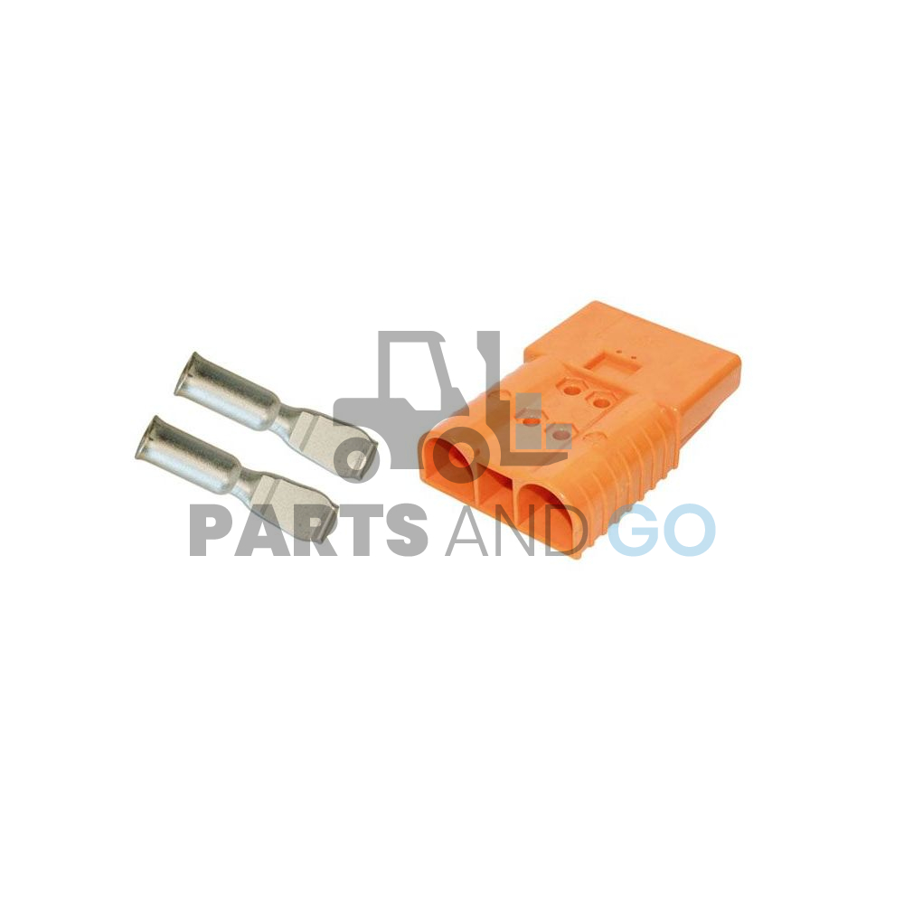 Connecteur-Prise de batterie XBE320, Orange, montage sur câble de 70mm2, 320A, 150Volts max - Parts & Go